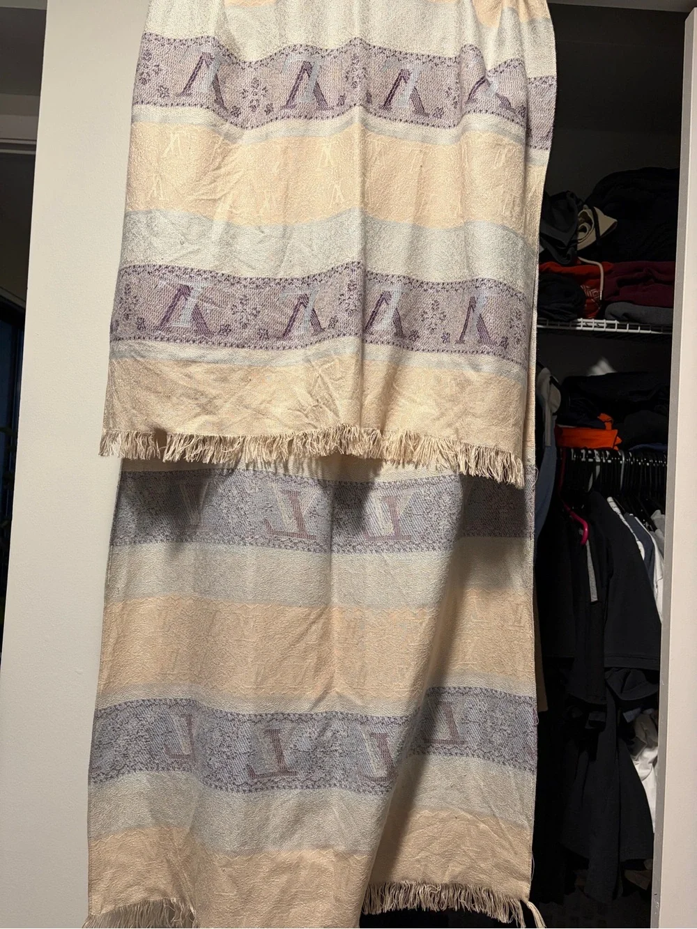 VINTAGE Louis Vuitton shawl